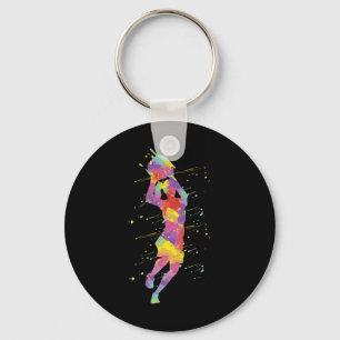 Porte-clés Fille de basket-ball 2