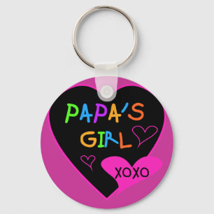 Porte-clés Fille de Papa Tee - shirts, Casquettes, Mugs, Bout