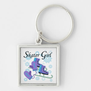 Porte-clés Fille de patineur