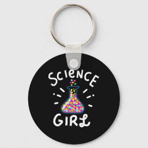 Porte-clés Fille de science Chimie Biologie Étudiant Enseigna