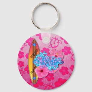 Porte-clés Fille de surfer