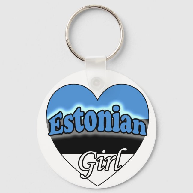 Porte-clés Fille estonienne (Recto)
