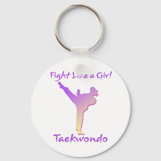 Porte-clés Fille Taekwondo