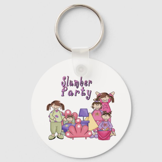 PORTE-CLÉS FILLES DE LA FÊTE DE BOULOT (Recto)