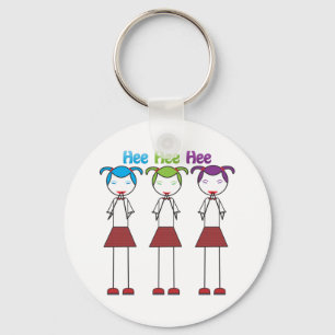 Porte-clés Filles japonaises d'Anime riant nerveusement