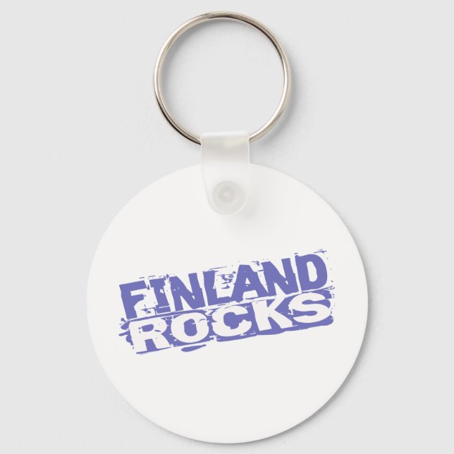 Porte-clés Finlande Rocks (Recto)