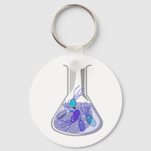 Porte-clés Fiole de culture