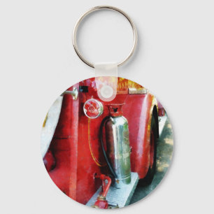 Porte-clés Fire Extinguisher on Fire Truck