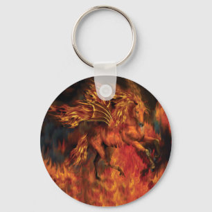 Porte-clés FireDancer Art Keychain