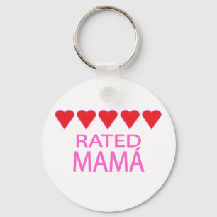 Porte-clés Five Heart Mamá