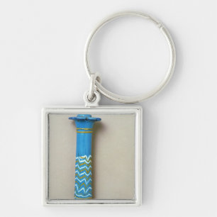 Porte-clés Flacon de Kohl de colonne de paume, d'Amarna