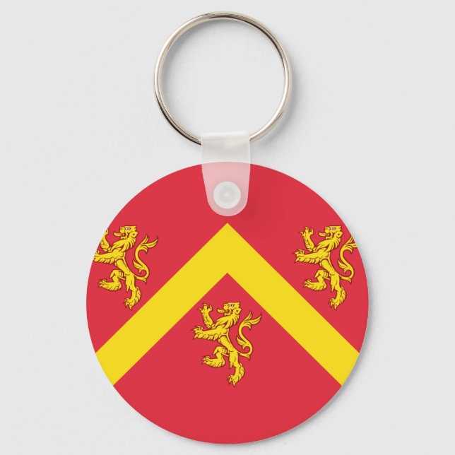Porte-clés Flag of Anglesey Keychain (Recto)