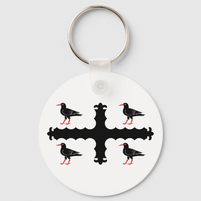 Porte-clés Flag of Flintshire Keychain (Recto)