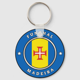 Porte-clés Flag of Madeira & texte