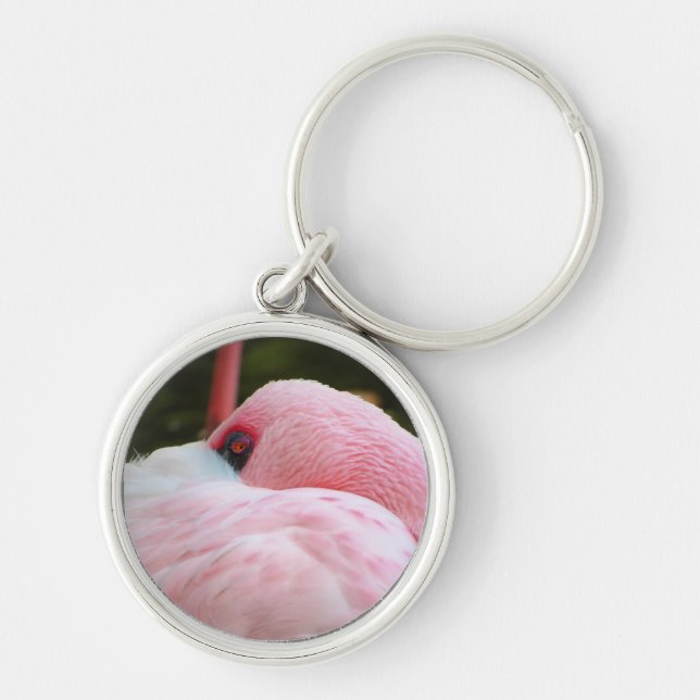 Porte-clés Flamant rose (Devant)
