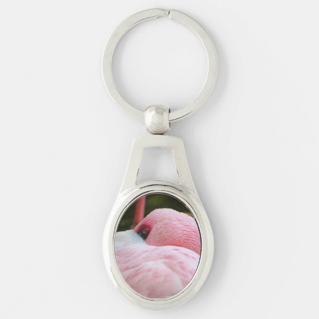 Porte-clés Flamant rose (Devant)