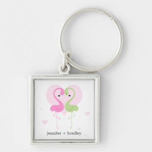 Porte-clés Flamants roses