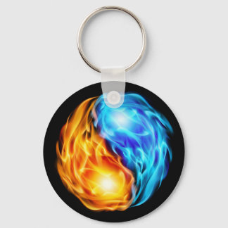 Porte-clés Flames jumelles