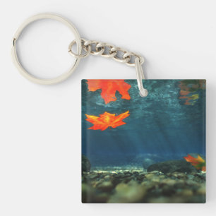 Porte-clés flamme dans le Porte - clé acrylique de l'eau