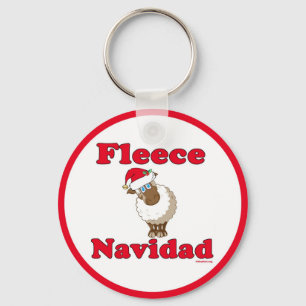 Porte-clés Fleece Navidad : Accueil et auto: Porte - clé