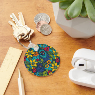 Porte-clés Fleur de Bigfoot Yéti Sasquatch Fleur Sauvage Auda