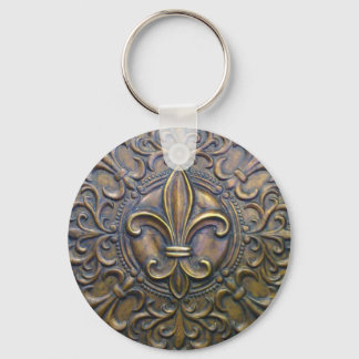 Porte-clés Fleur de bronze D'Lis