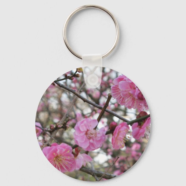 Porte-clés Fleur de cerisier rose / Sakura / ク(桜) (Recto)