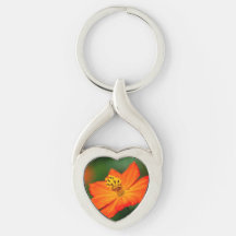 Porte-clés Fleur de la Forêt Tropicale du Costa Ri