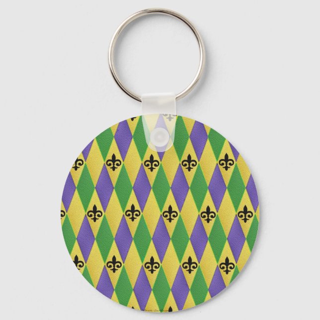 Porte-clés Fleur de lis (Recto)