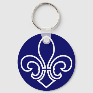 Porte-clés Fleur de Lis