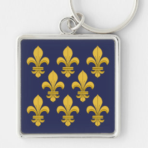 Porte-clés Fleur de lis