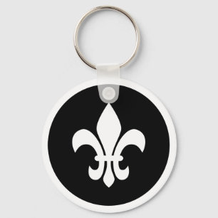 Porte-clés Fleur de Lis