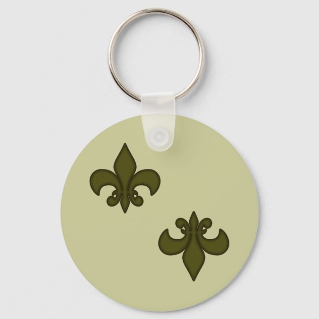 Porte-clés Fleur de Lis Porte - clé (Recto)