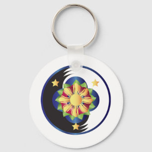 Porte-clés Fleur de Lotus aux Philippines Mandala