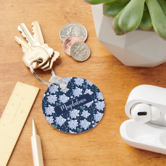 Porte-clés Fleur de minuit -  (Bureau)