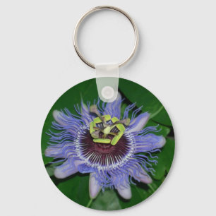 Porte-clés Fleur de passion de caerulea de passiflore de