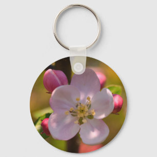Porte-clés Fleur de pommier au printemps
