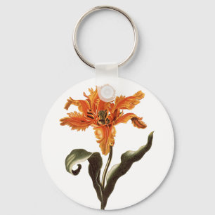 Porte-clés Fleur d'orange fantaisie vintage en fleurs, fleurs