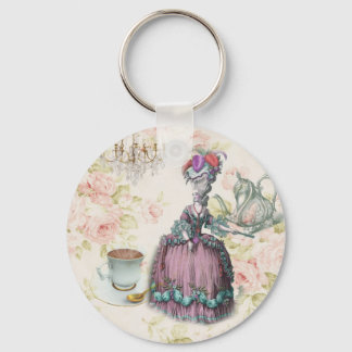 Porte-clés Fleur française Paris Tea Party Marie Antoinette