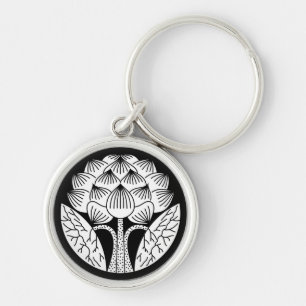 Porte-clés Fleur Lotus debout
