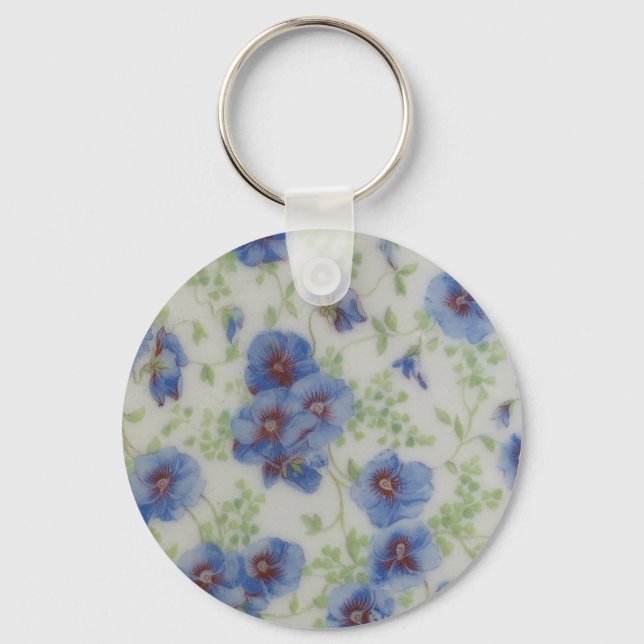 Porte-clés Fleur sauvage Violet Porte - clé (Recto)