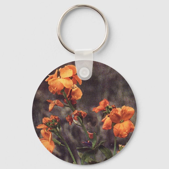 Porte-clés Fleur sauvage : Wallflower (Recto)