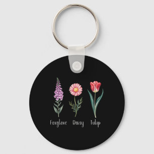 Porte-clés Fleur subtile 8647 Fleurs de trompette Digitale Da