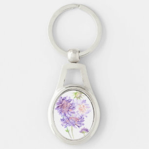 Porte-clés fleurs