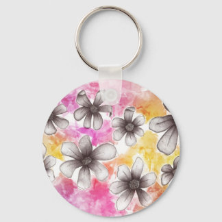 Porte-clés fleurs