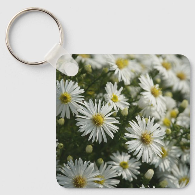 Porte-clés fleurs (Recto)