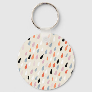 Porte-clés Fleurs Art Déco : Moderne sans couture