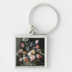 Porte-clés Fleurs dans un panier, 1650-56