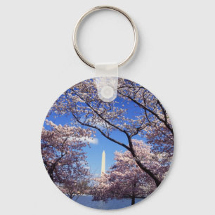 Porte-clés Fleurs de cerisier dans le porte - clé de