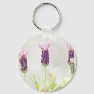 Porte-clés Fleurs de lavande